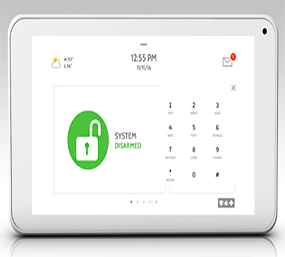 Facilities of Interactive Home Security’s Virtual Keypad